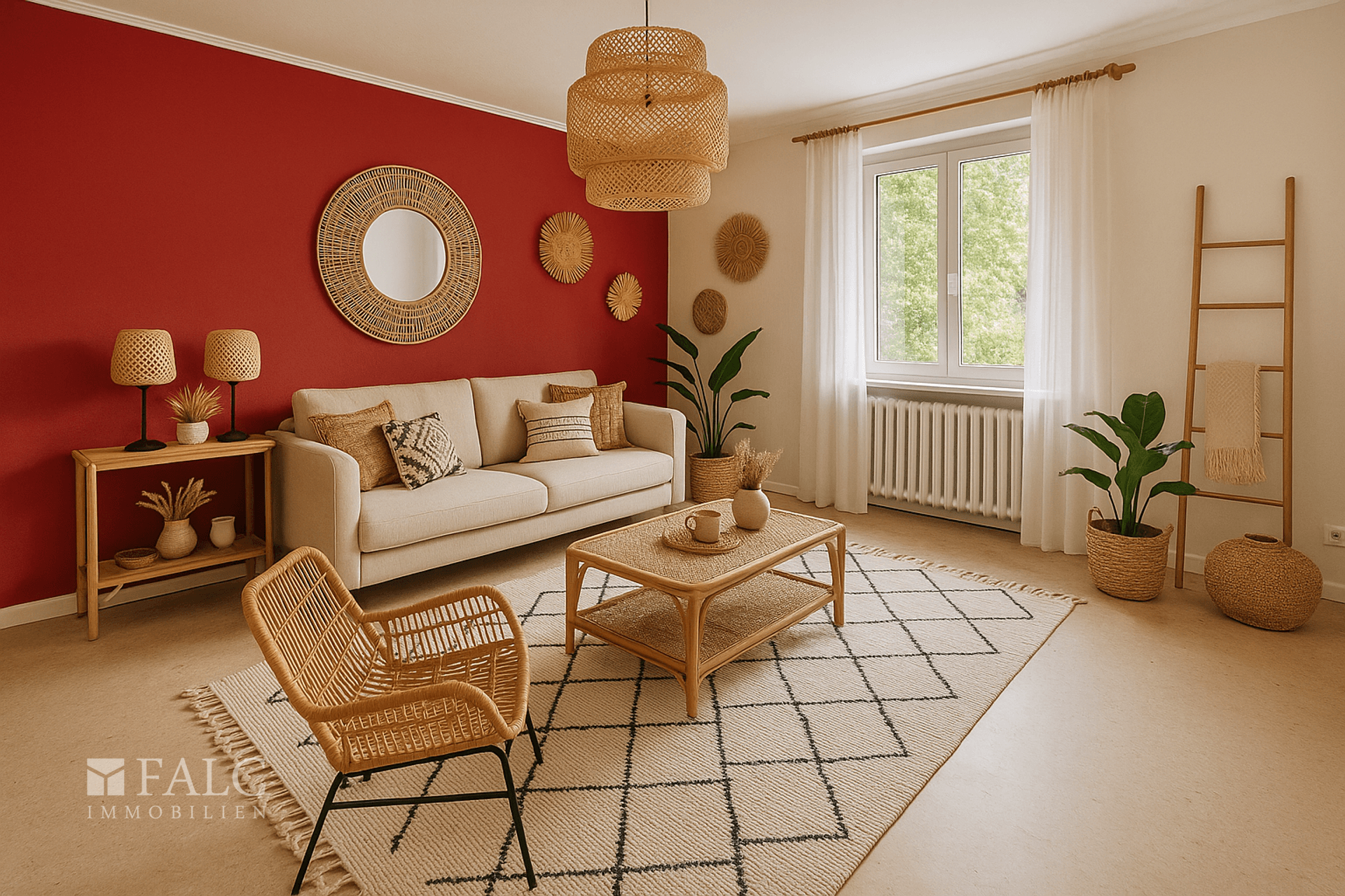 Wohnzimmer EG animiert